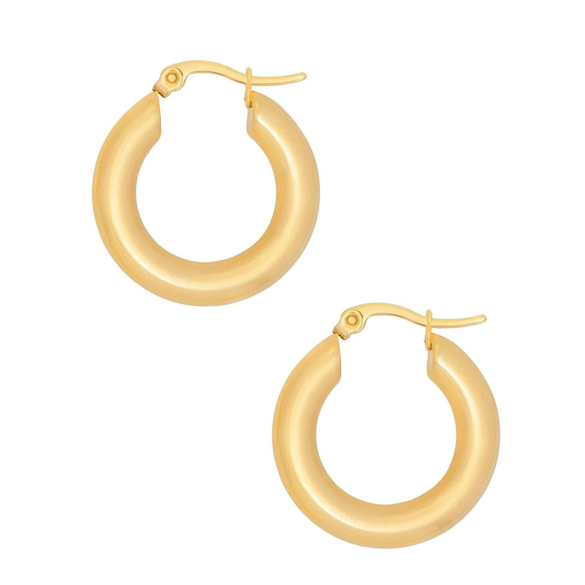 BOHOMOON Stainless Steel Mykonos Hoop Earrings Gold / Small