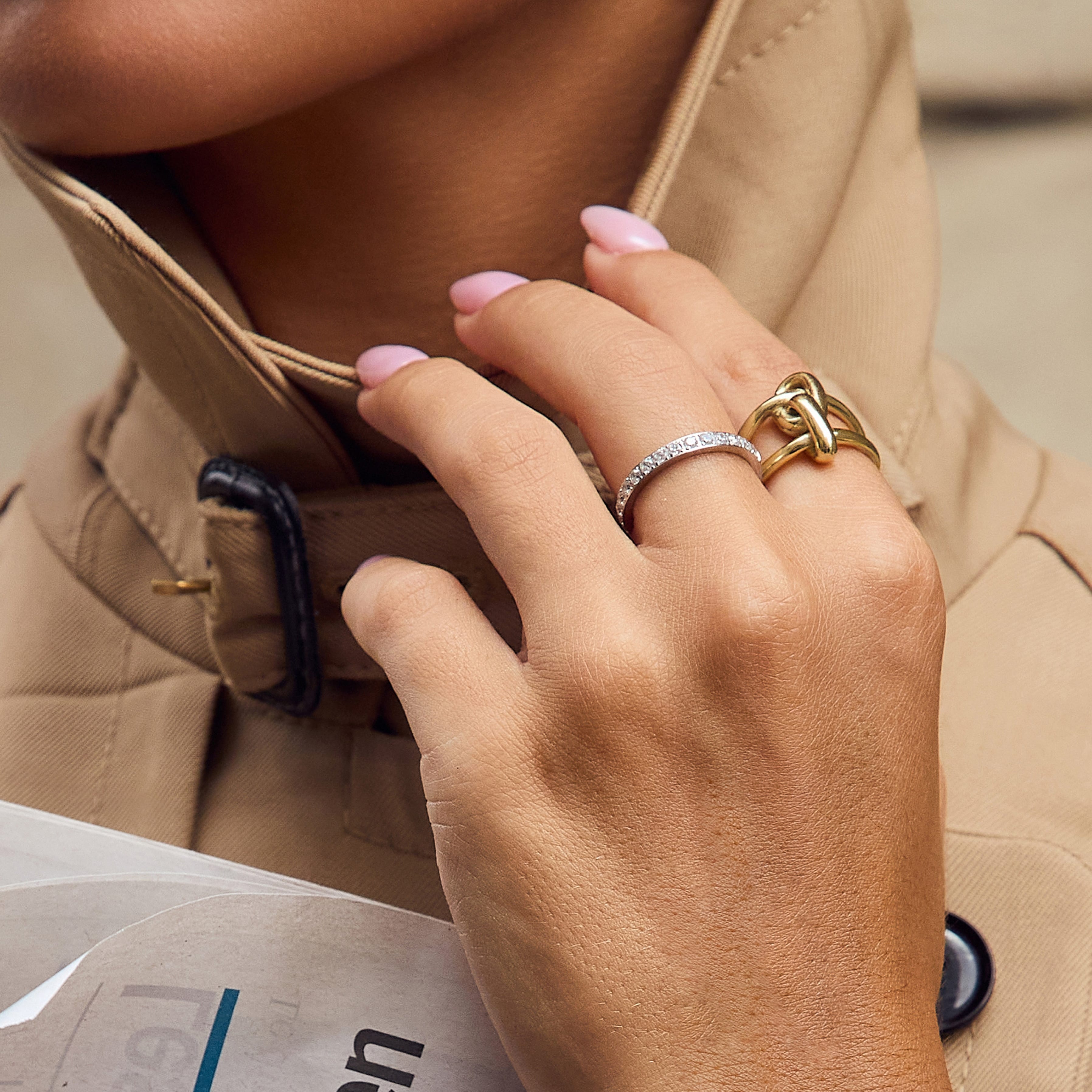 Bohomoon Stainless Steel Mystique Ring