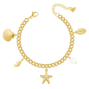 Bohomoon Stainless Steel Nalani Pearl Anklet