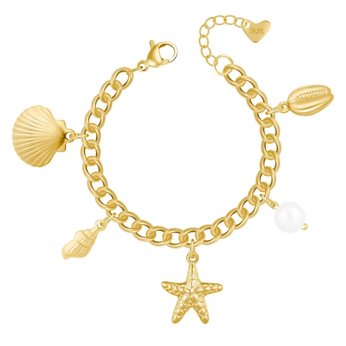 Bohomoon Stainless Steel Nalani Pearl Bracelet
