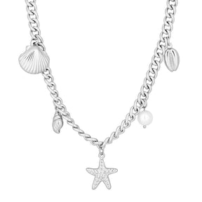 Bohomoon Stainless Steel Nalani Pearl Necklace