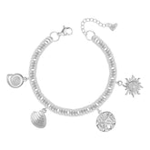 Bohomoon Stainless Steel Napali Charm Bracelet