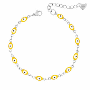 Bohomoon Stainless Steel Nazar Evil Eye Bracelet