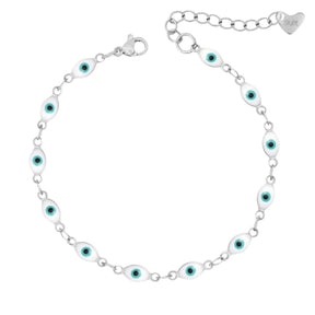 Bohomoon Stainless Steel Nazar Evil Eye Bracelet