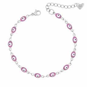 Bohomoon Stainless Steel Nazar Evil Eye Bracelet