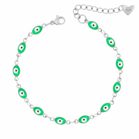 Bohomoon Stainless Steel Nazar Evil Eye Bracelet