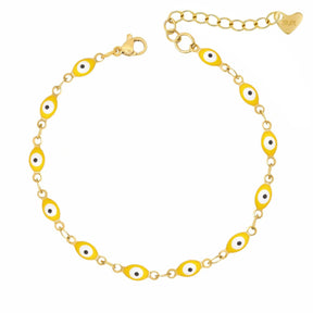 Bohomoon Stainless Steel Nazar Evil Eye Bracelet