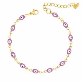 Bohomoon Stainless Steel Nazar Evil Eye Bracelet