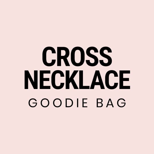 Bohomoon Stainless Steel Cross Necklace Goodie Bag