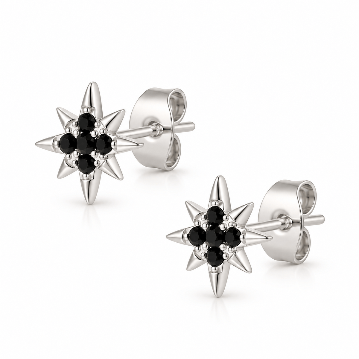 Bohomoon Stainless Steel Neptune Stud Earrings