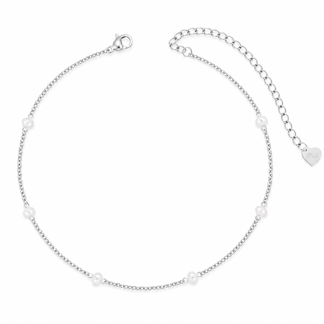 Bohomoon Stainless Steel Nico Pearl Choker