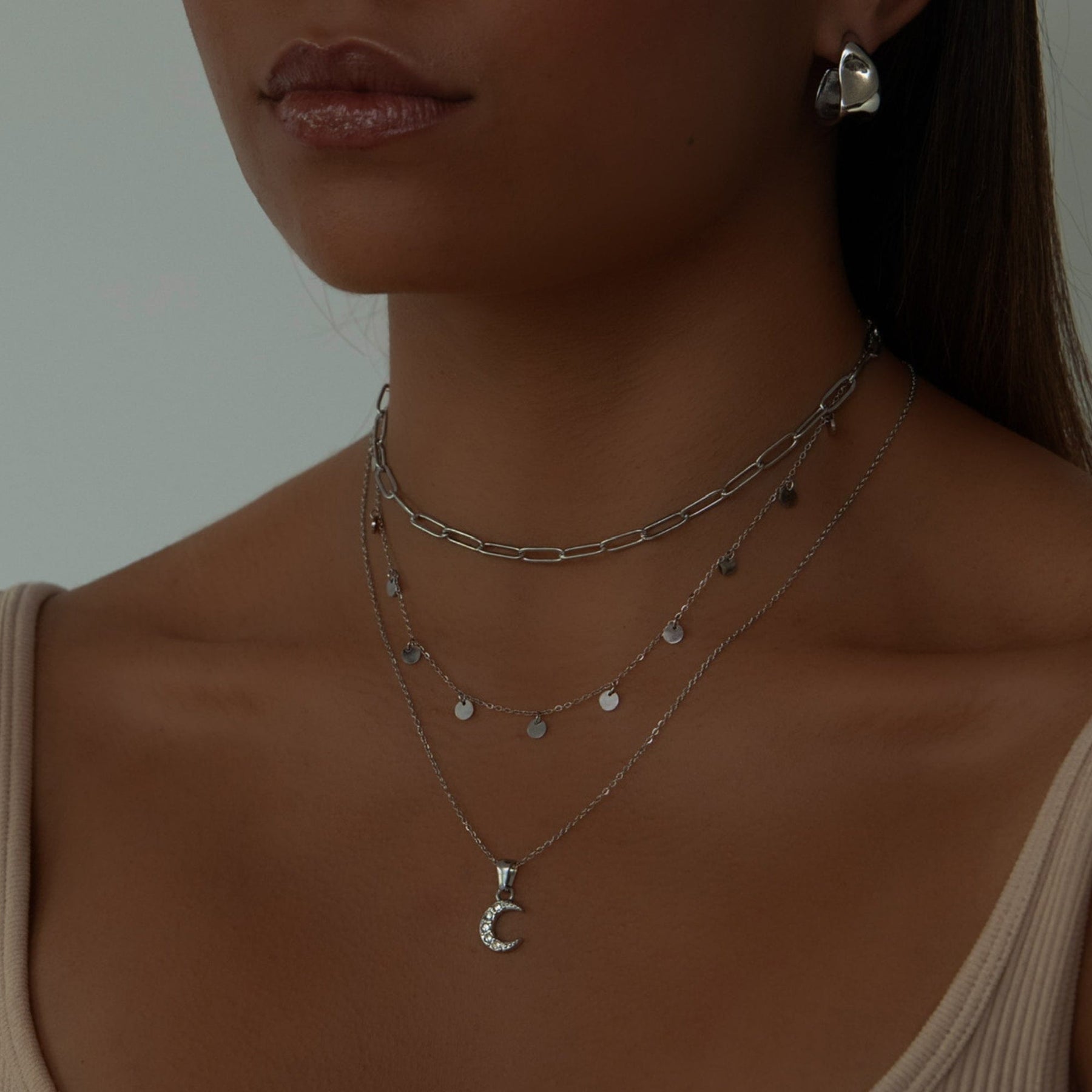 BohoMoon Stainless Steel Nightlight Necklace