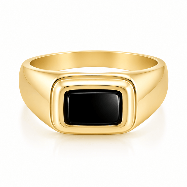 Bohomoon Stainless Steel Noire Ring