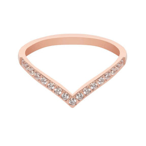 BohoMoon Stainless Steel Normani Ring Rose Gold / US 6 / UK L / EUR 51 (small)
