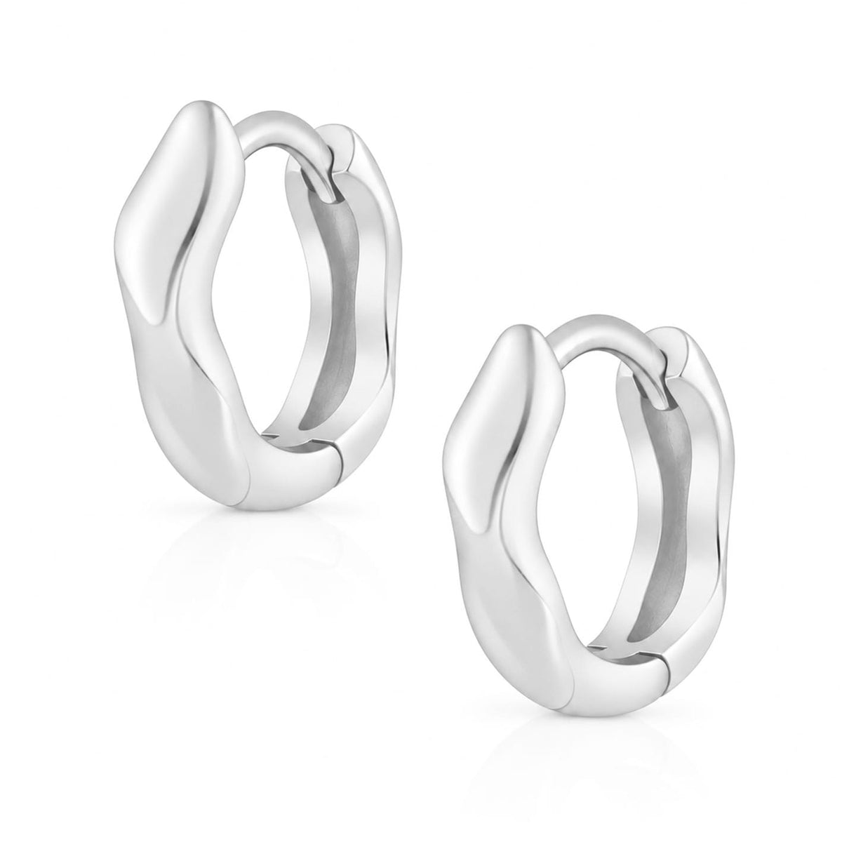 Bohomoon Stainless Steel Olivia Hoop Earrings