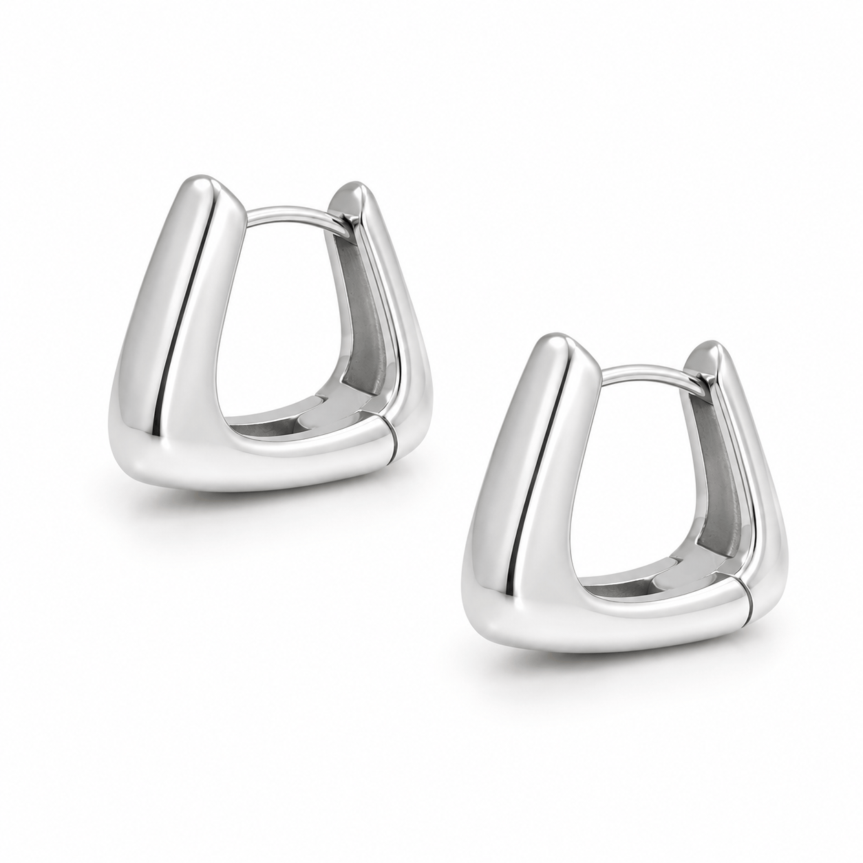 Bohomoon Stainless Steel Olympia Hoop Earrings