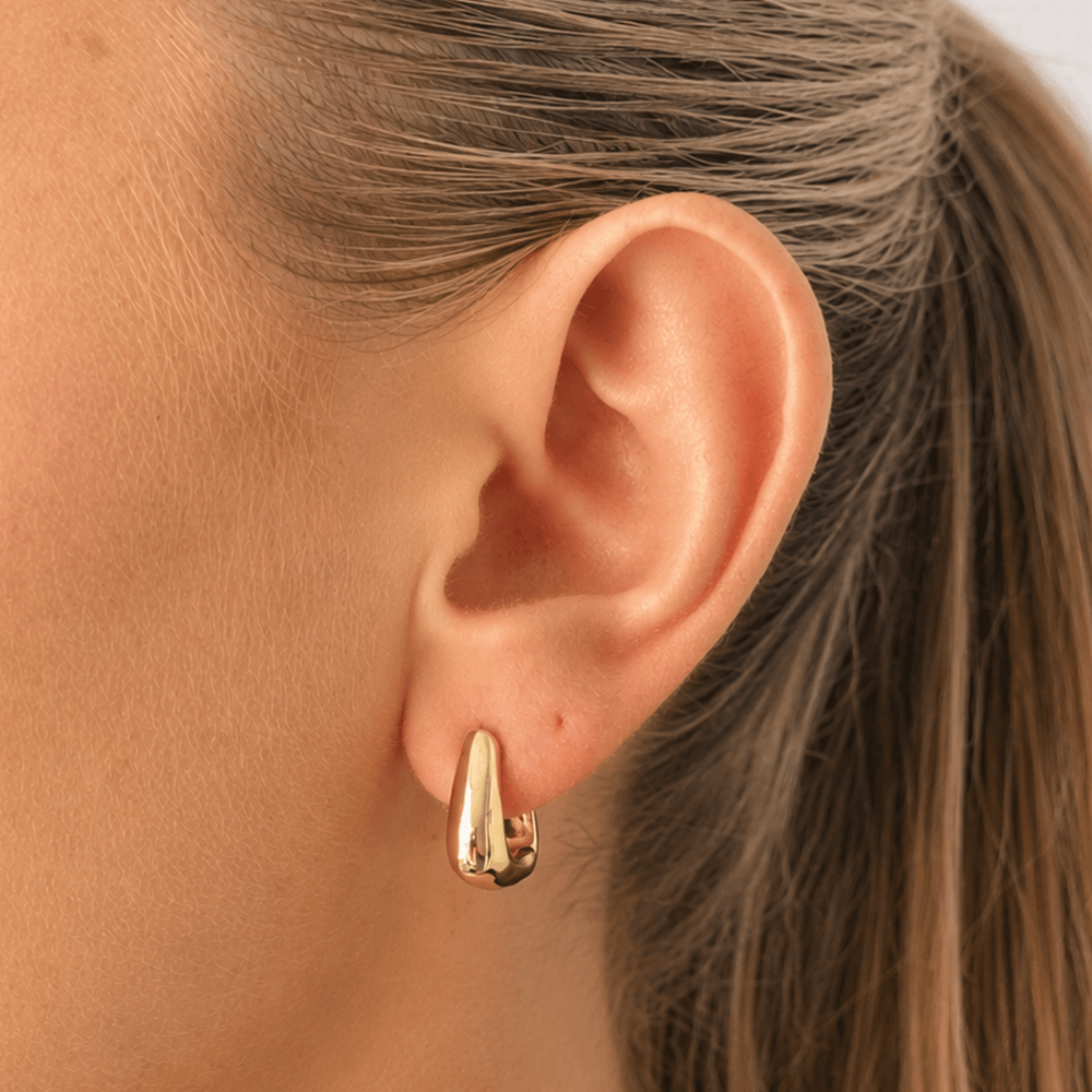 Bohomoon Stainless Steel Olympia Hoop Earrings
