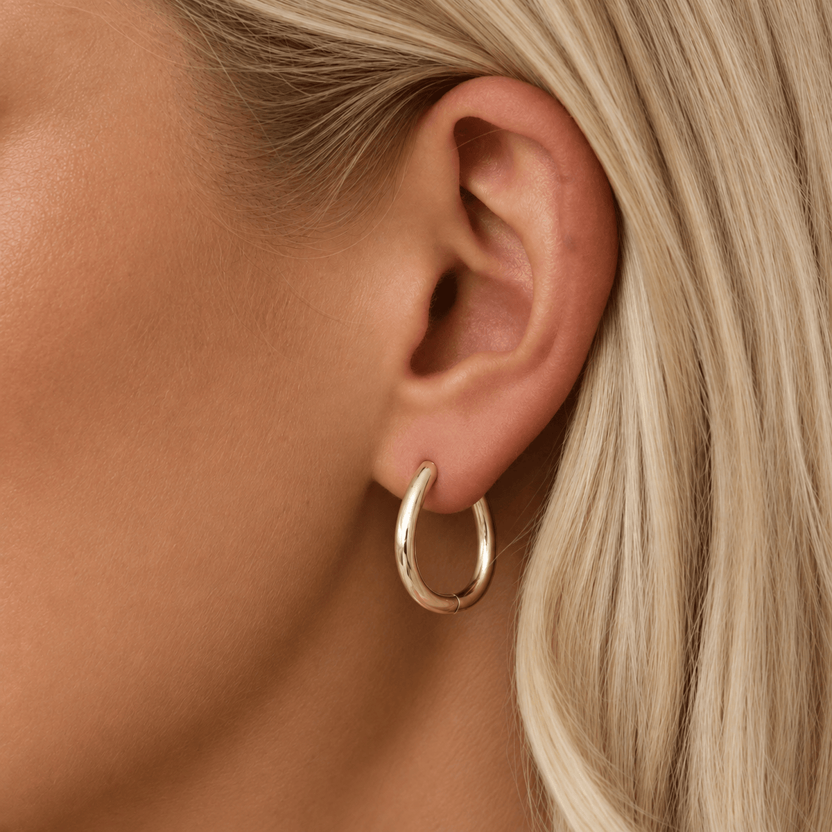 Bohomoon Stainless Steel Orlando Hoop Earrings