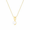 Bohomoon Stainless Steel Oscar Pearl Necklace