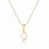 Bohomoon Stainless Steel Oscar Pearl Necklace
