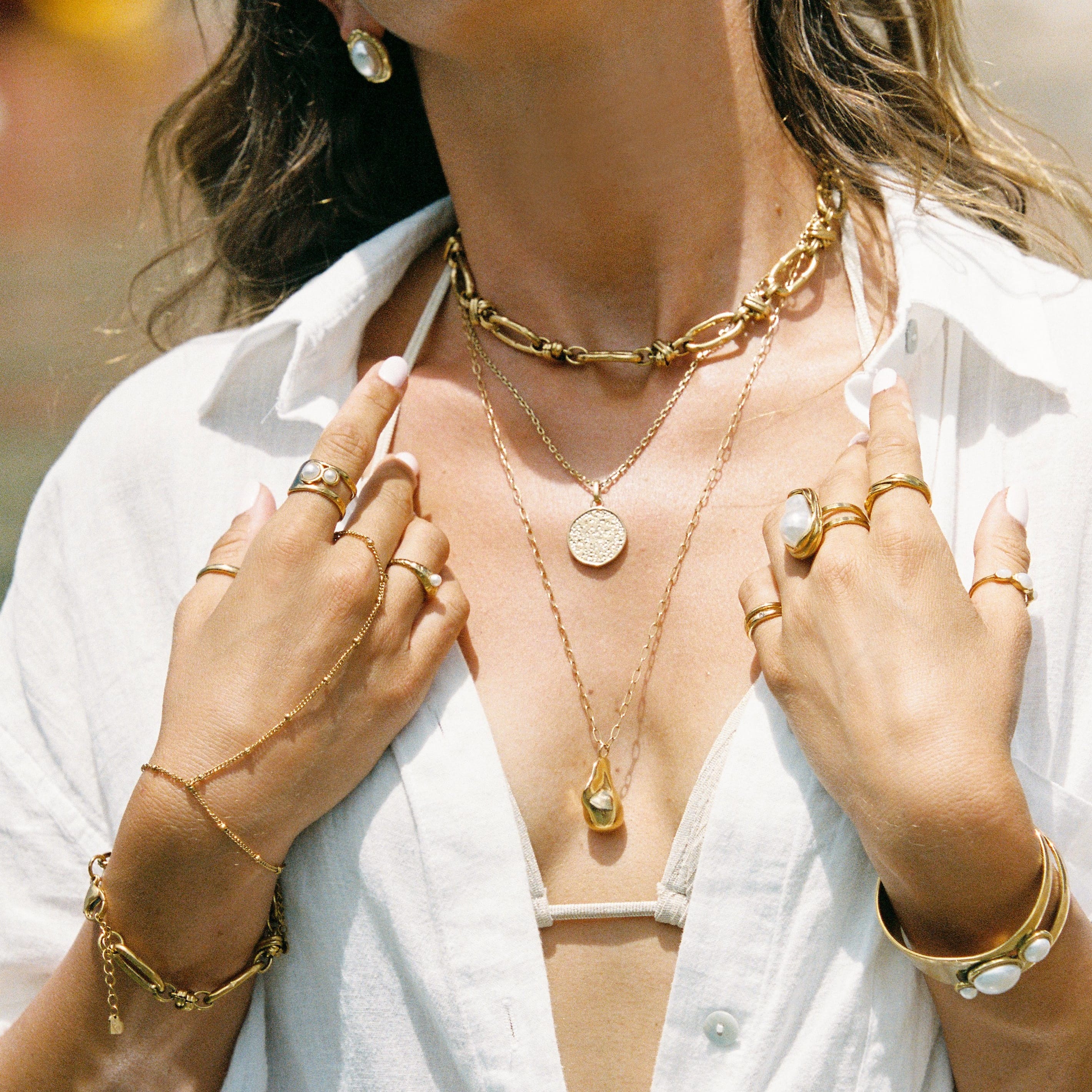 Bohomoon Stainless Steel Ottilie Necklace