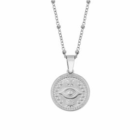 BohoMoon Stainless Steel Palermo Necklace Silver