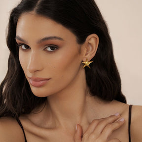 Bohomoon Stainless Steel Palma Stud Earrings