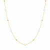 BohoMoon Stainless Steel Paradise Pearl Necklace Gold