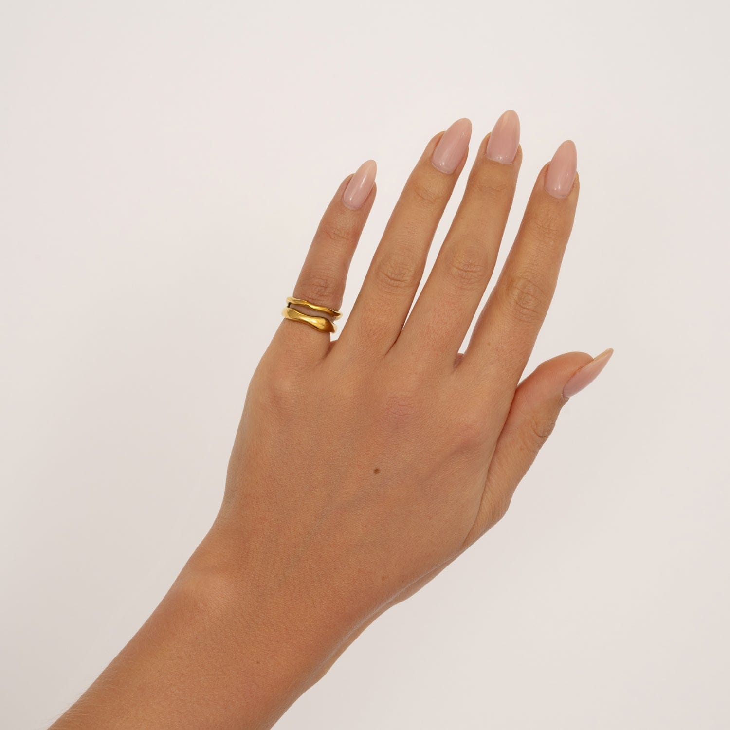 Bohomoon Stainless Steel Parallax Ring