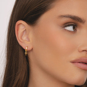 Bohomoon Stainless Steel Passion Hoop Earrings