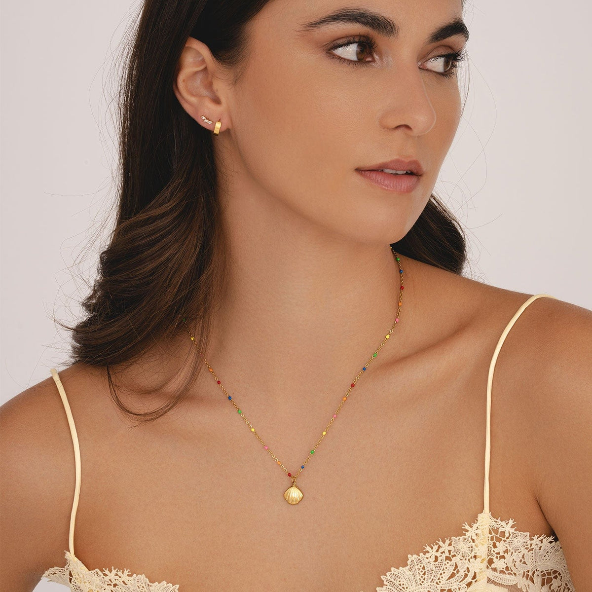 Bohomoon Stainless Steel Passionfruit Necklace