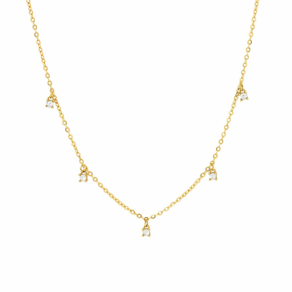 BohoMoon Stainless Steel Pietra Necklace Gold