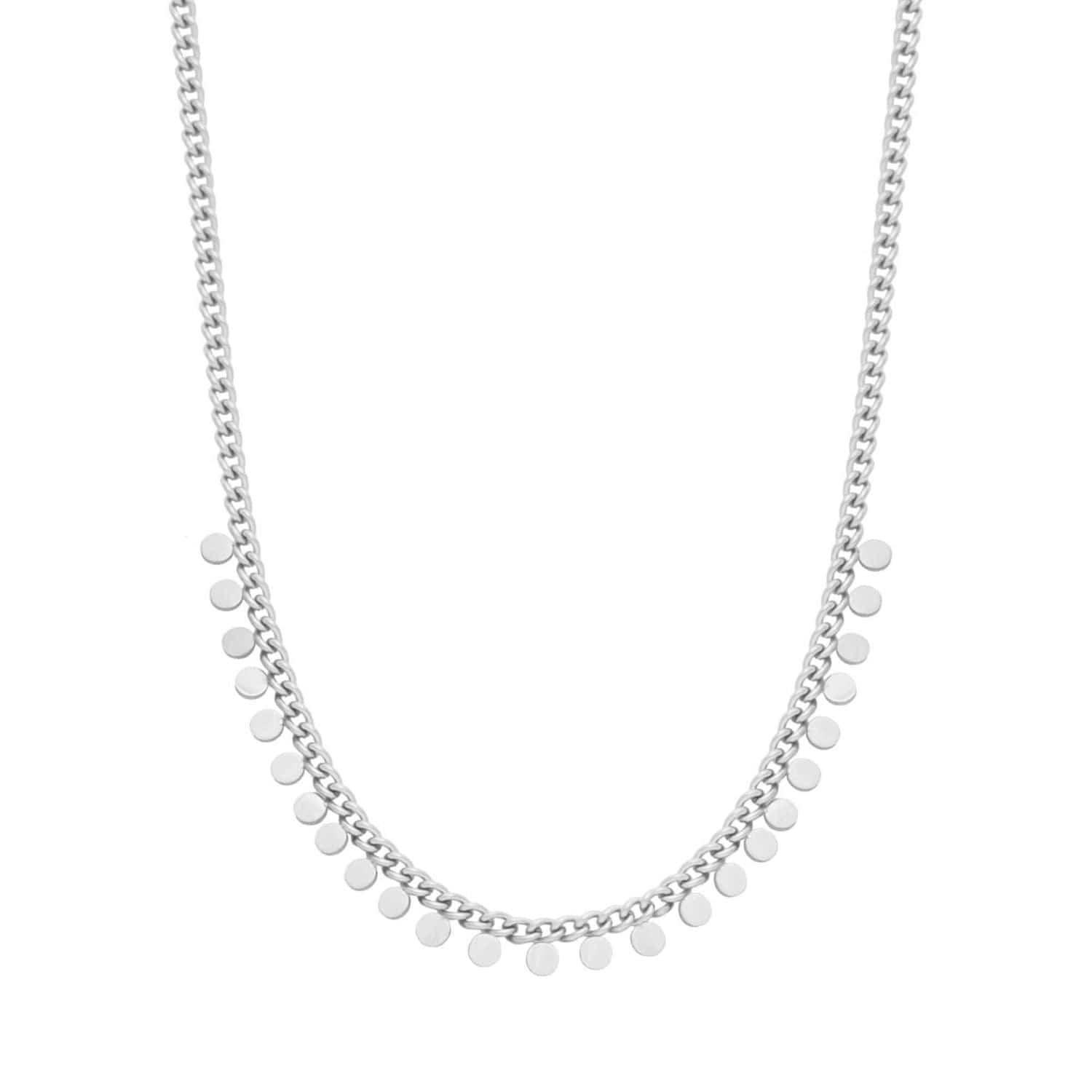 BohoMoon Stainless Steel Pippa Necklace Silver