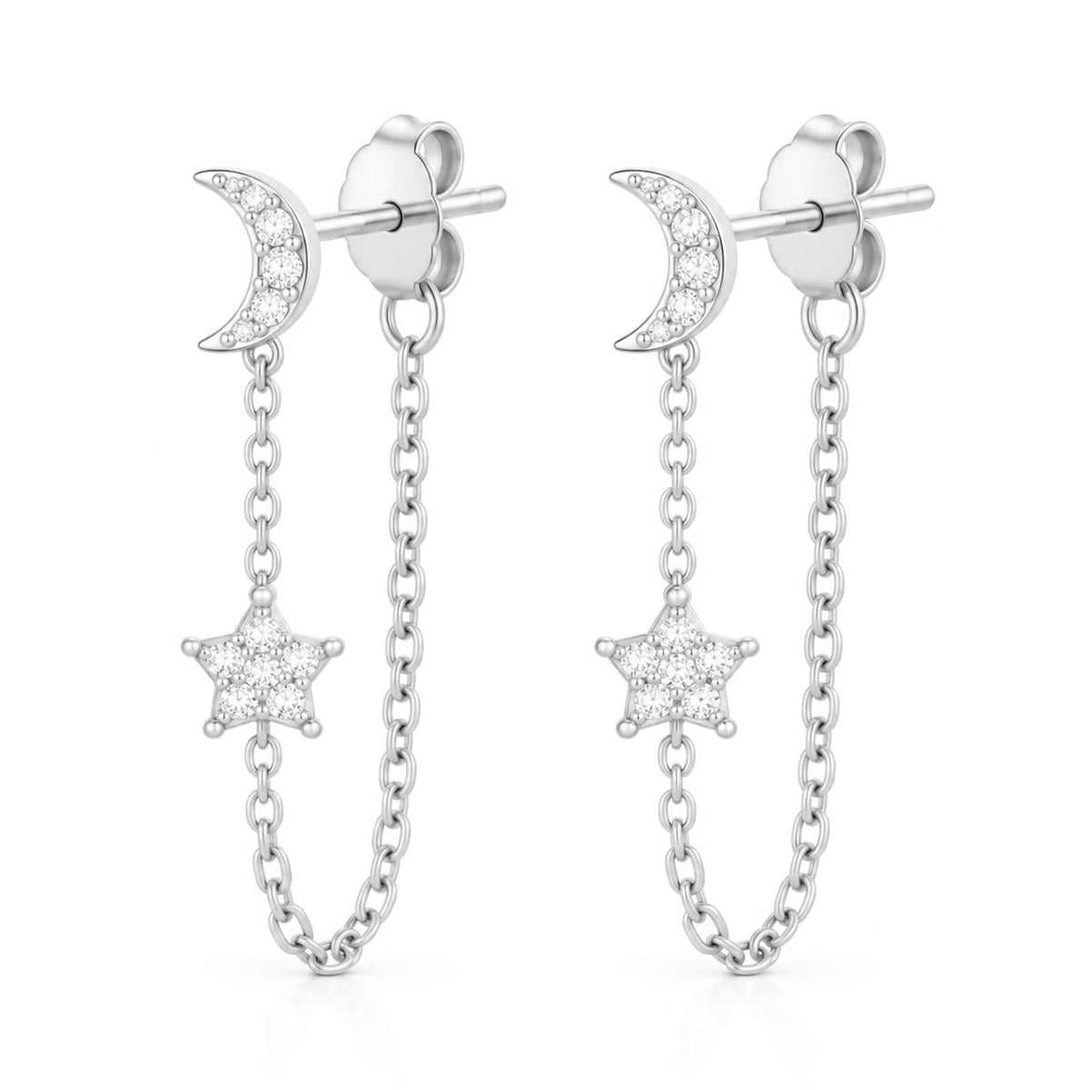 Bohomoon Stainless Steel Plush Stud Earrings