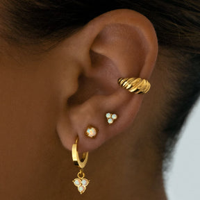 BOHOMOON Stainless Steel Pluto Opal Stud Earrings