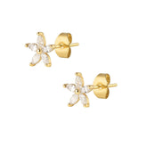 Bohomoon Stainless Steel Poet Stud Earrings