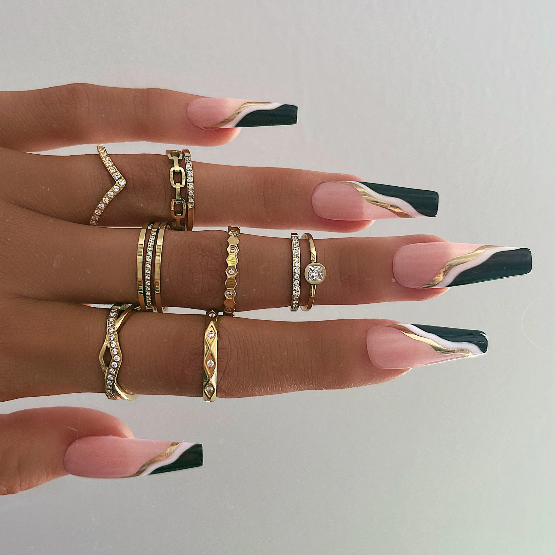 BohoMoon Stainless Steel Poison Ring