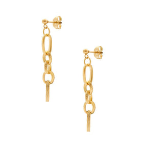 BohoMoon Stainless Steel Polly Earrings Gold