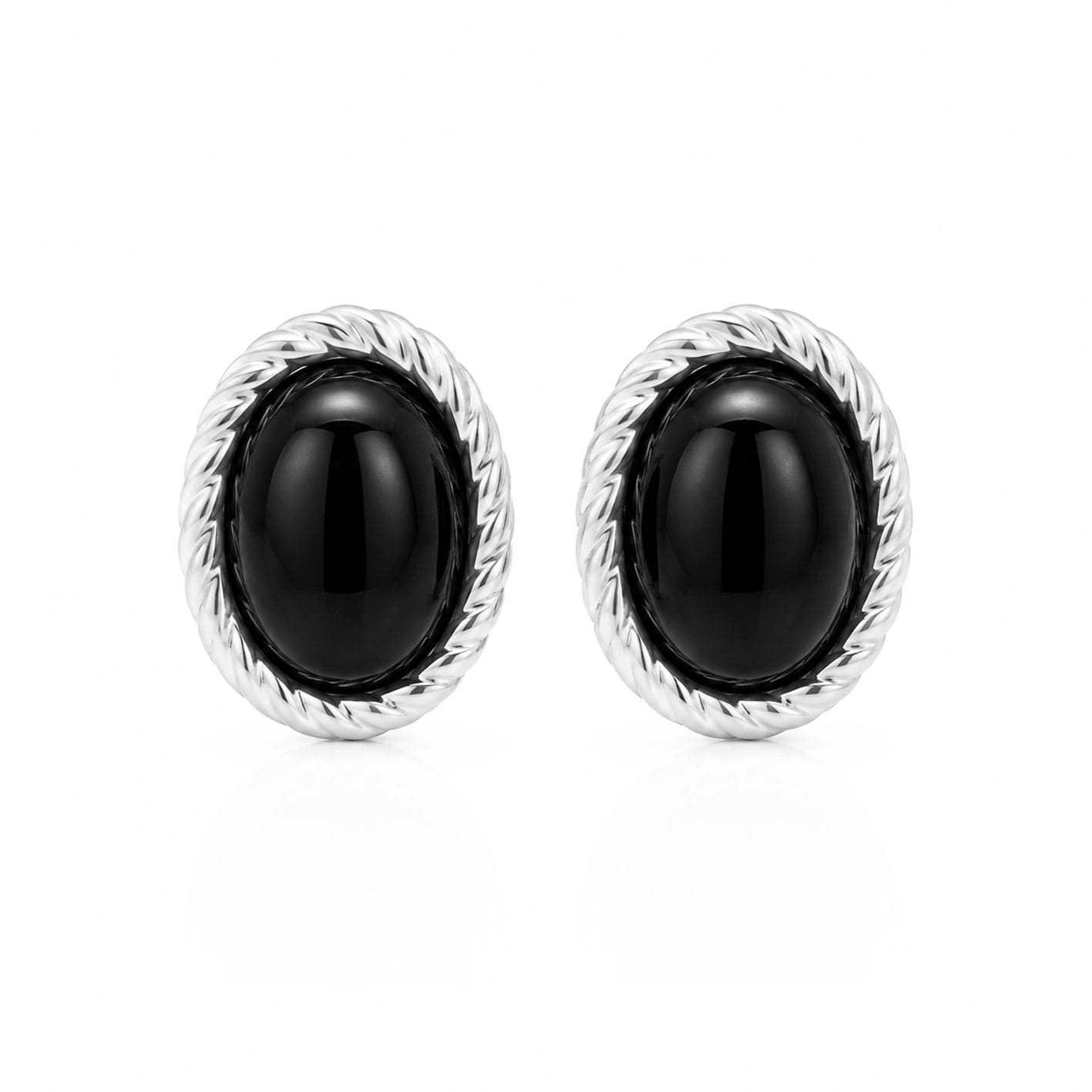Bohomoon Stainless Steel Prism Stud Earrings