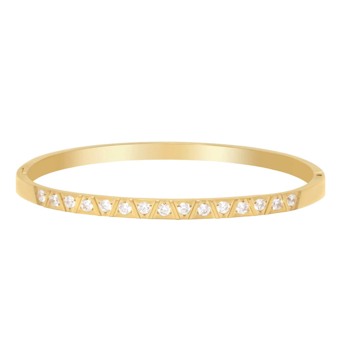 BohoMoon Stainless Steel Prizm Bracelet Gold