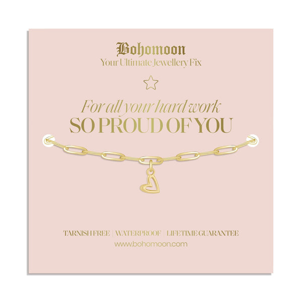 Bohomoon Stainless Steel Proud Of You Bracelet
