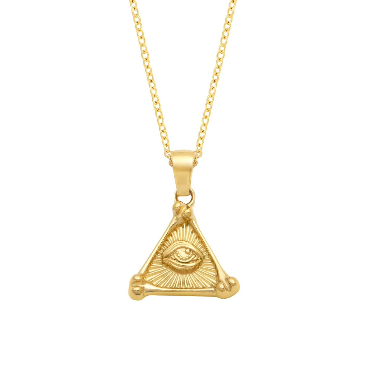 BohoMoon Stainless Steel Providence Necklace Gold