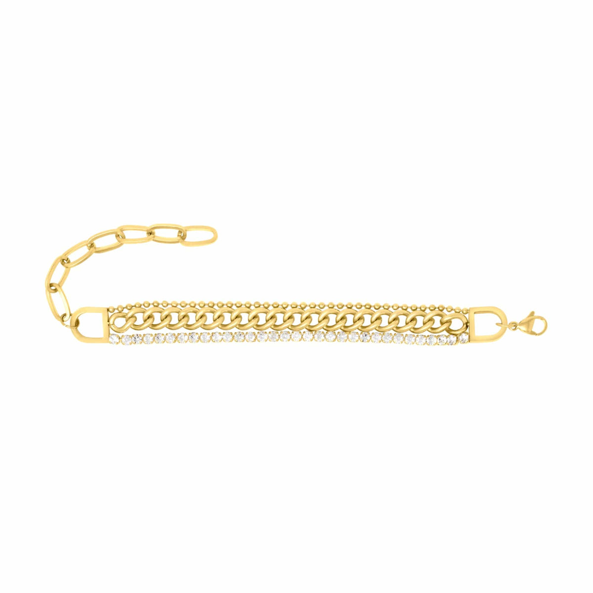BohoMoon Stainless Steel Purpose Bracelet Gold