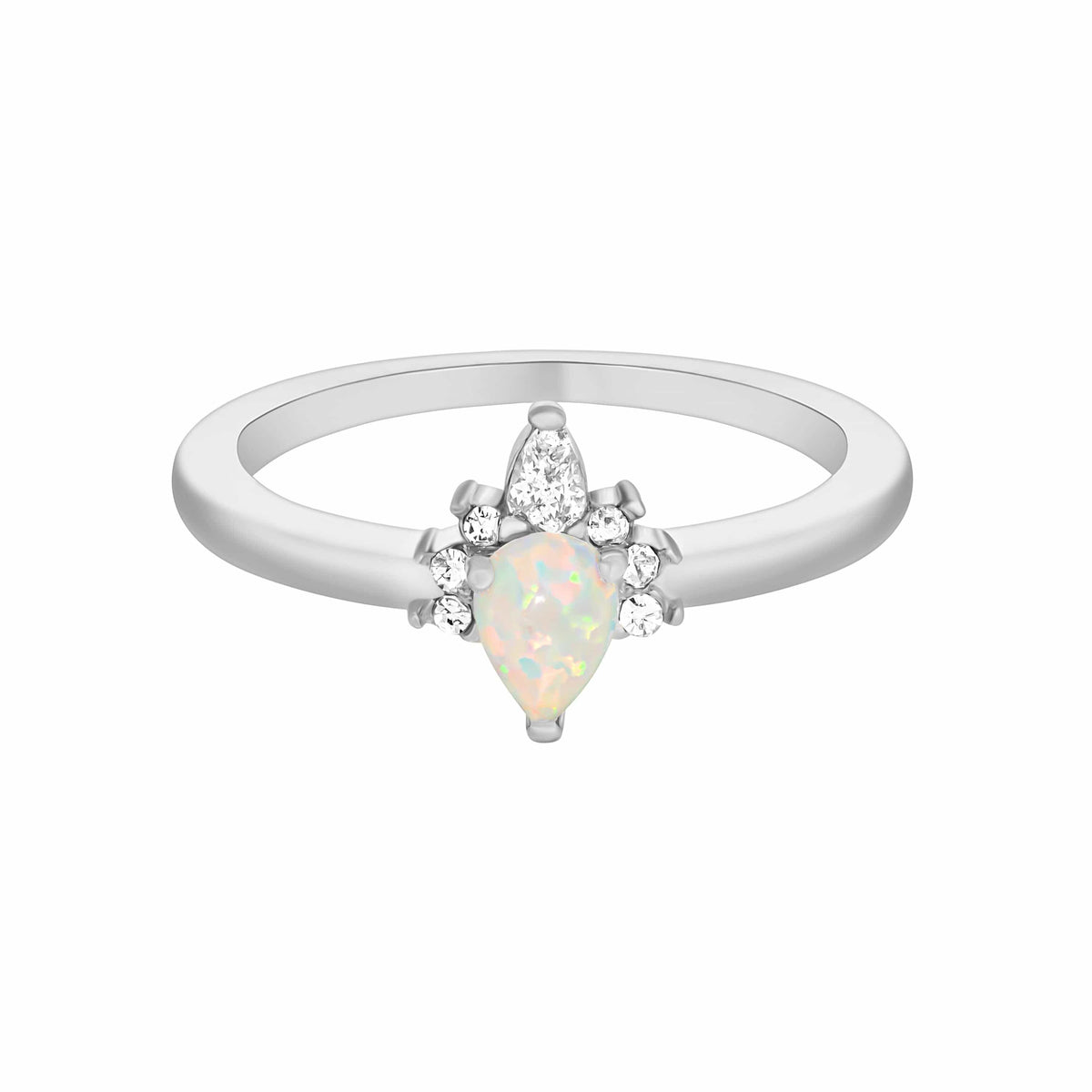 Bohomoon Stainless Steel Quinn Opal Ring
