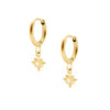Bohomoon Stainless Steel Radiance Hoop Earrings