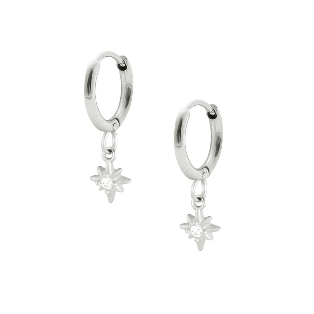 Bohomoon Stainless Steel Radiance Hoop Earrings