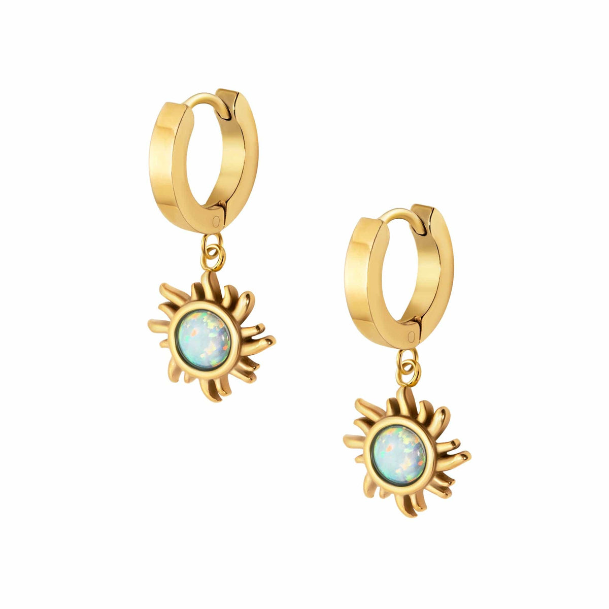 Rae Opal Sun Hoop Earrings