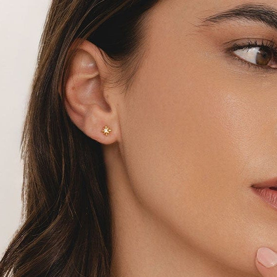 Bohomoon Stainless Steel Raina Initial Signet Ring