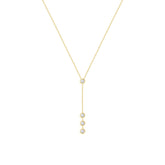 Bohomoon Stainless Steel Raquel Lariat Necklace