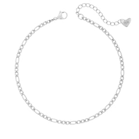 Bohomoon Stainless Steel Regal Figaro Anklet